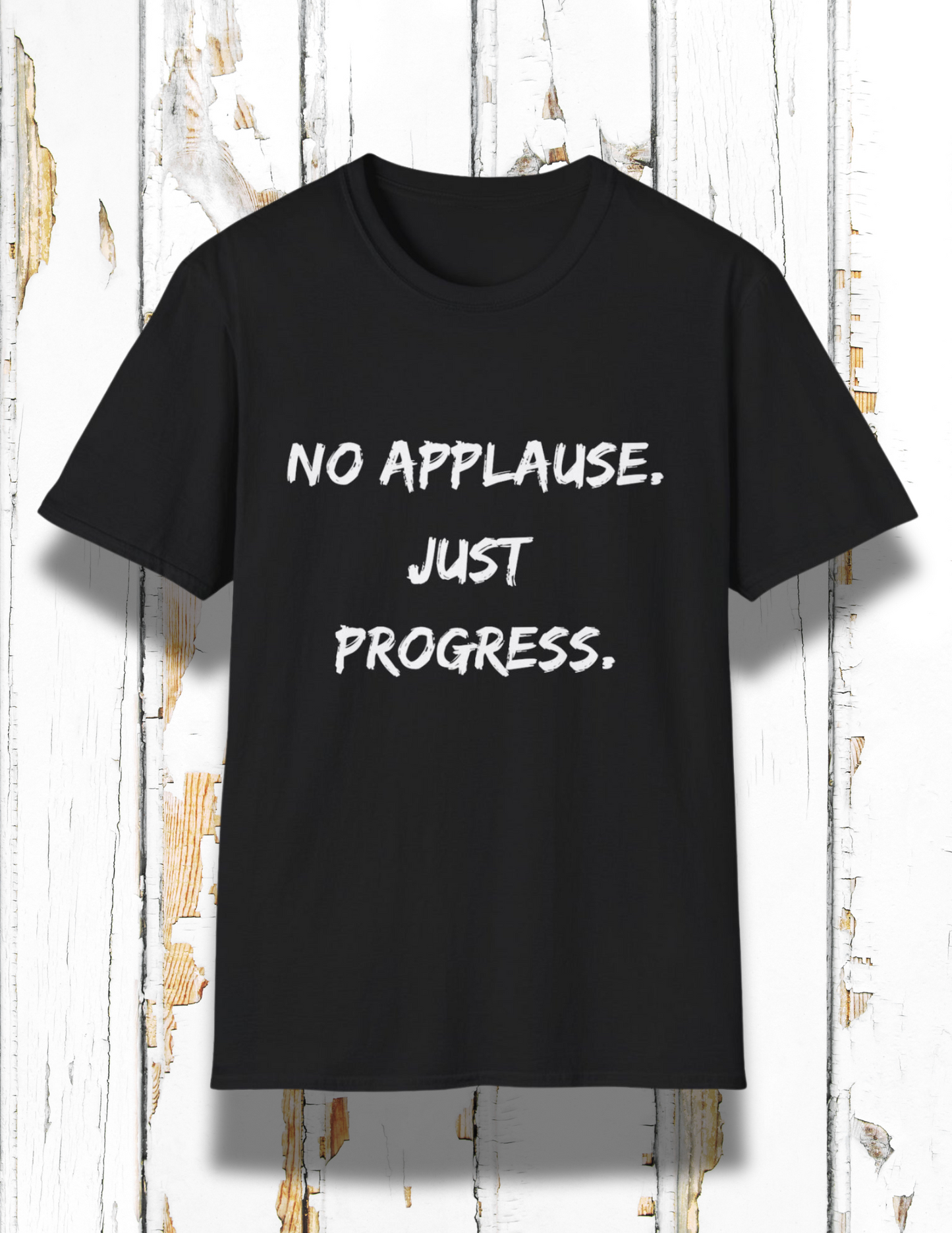 Torque & Grit Tee – No Applause. Just Progress